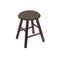 Holland Bar Stool Co Oak Vanity Stool, Dark Cherry Finish, Graph Anchor Seat RC18OSDC006 - alternate 1